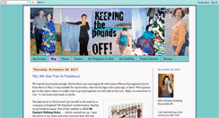 Desktop Screenshot of keepingthepoundsoff.com